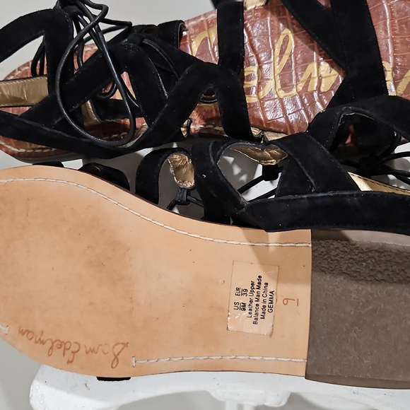 Sam Edelman tie-up sandals - Picture 4 of 4